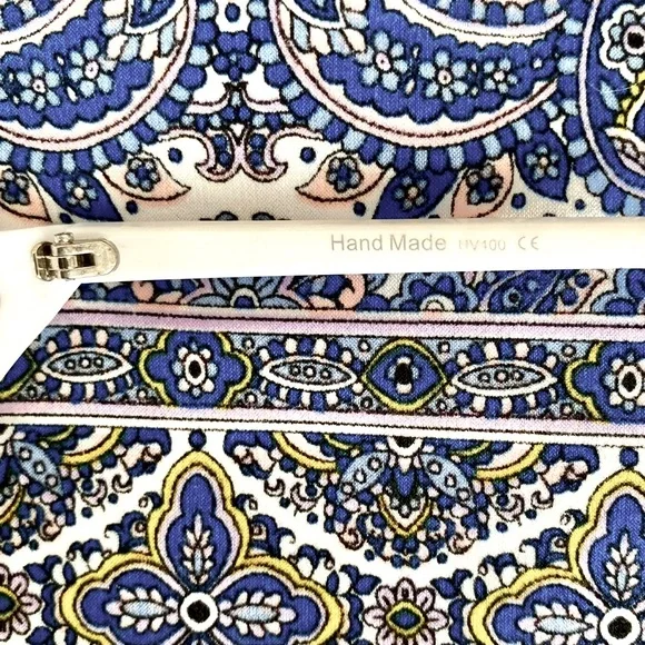 NWT White Slim-Lens Sunglasses, Retro, 50’s, by INDY - Picture 8 of 14